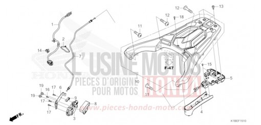 SUPPORT AR./ACTUATEUR NSS350AP de 2023